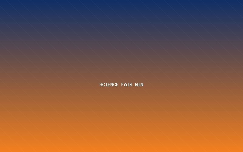 Students Win Regional Science Fair